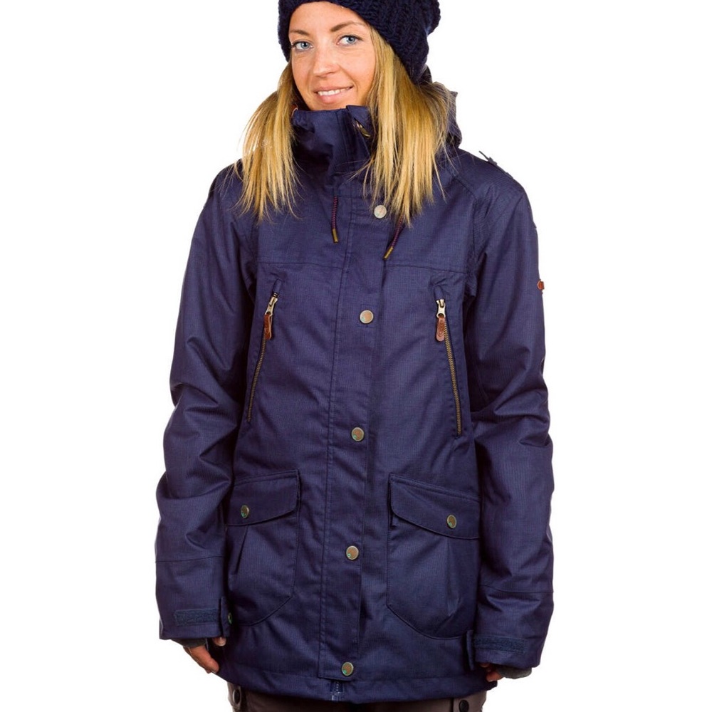 Roxy purple tribe snowboarding jacket